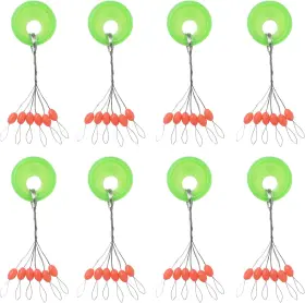 Eupheng 313112196173 600/800 Pcs Fishing Rubber Bobber Beads Stopper 6/8 In 1 Black/white/red Eupheng 313112196173 600/800 Pcs Fishing Rubber Bobber Beads Stopper 6/8 In 1 Black/white/red