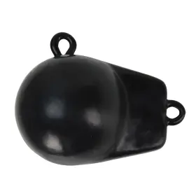 Extreme Max 814166026695 3006.6732 Coated Ball-with-fin Downrigger Weight - 10 Lbs. Black