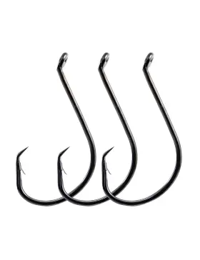 Facikono 030391991472 Saltwater Fishing Circle Hooks Catfishing Tackle 100-pack Octopus Offset Hoo