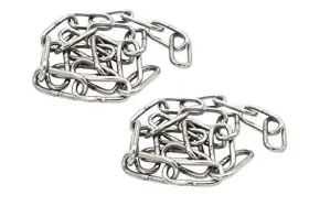 Faocean Fyslc114 3/16 Inch 5mm Wire Diameter Stainless Steel Safety Chains X 40