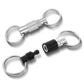 Fdczeyxior 702325 1 Gu3ps5st 2 Pack Detachable Key Ring Quick Release Heavy Duty Metal Safety Keychain