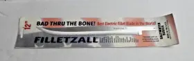 Filletzall 13669 12 Inch Blade. Electric Fillet Blade Saltwater Series Filletzall 13669 12 Inch Blade. Electric Fillet Blade Saltwater Series