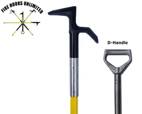 Fire Hooks Unlimited Inc. Aph-40d All Purpose Hook Fiberglass Handle