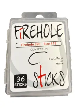 Firehole 703624275877 Competition Barbless Hooks Sz 18 #320 Scud Pupa 1xg Medium 36 Sticks Firehole 703624275877 Competition Barbless Hooks Sz 18 #320 Scud Pupa 1xg Medium 36 Sticks