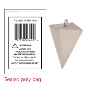 Fish Razr Lpy800 8oz Pyramid Single Unit