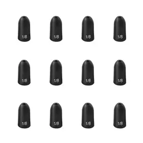 Fishfun 18tfwt Tungsten Bullet Fishing Weights Insert Free Worm Sinkers 12 Pack Fishfun 18tfwt Tungsten Bullet Fishing Weights Insert Free Worm Sinkers 12 Pack