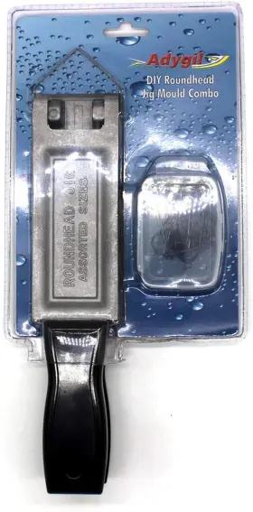 Fishing Tackle 445027536591 37 Pcs Jighead Mold Kits 1/2oz 3/4oz 1oz 5 Cavities