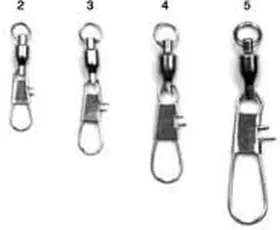 Fishing Tackle Co. 01132-005 Barrel Swivel With Interlock Snap-5 Fishing Tackle Co. 01132-005 Barrel Swivel With Interlock Snap-5