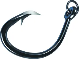 Fishing Tackle Co. 313104457428 Tk619hr-10/0 Trokar Magnum Inch 619 Ringed Circle Hook Black/chrome Fi