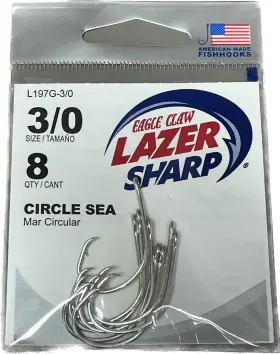 Fishing Tackle Co. 445048037091 Lazer Circle Offset