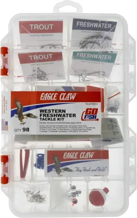 Fishing Tackle Co. 445048819857 E.c. Western Fresh Water Kit 98 Piece