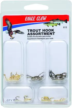 Fishing Tackle Co. 613h Trout Hook Assortment Fishing Tackle Co. 613h Trout Hook Assortment