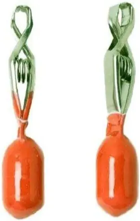 Fishing Tackle Co. Icdf34 Rubber Coated Depth Finder Weights Orange 3/4-ounce Fishing Tackle Co. Icdf34 Rubber Coated Depth Finder Weights Orange 3/4-ounce