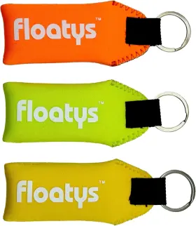 Floatys 705353523472 Floating Keychain Neoprene Pocket Size Floats 3 Keys Pack Floatys 705353523472 Floating Keychain Neoprene Pocket Size Floats 3 Keys Pack