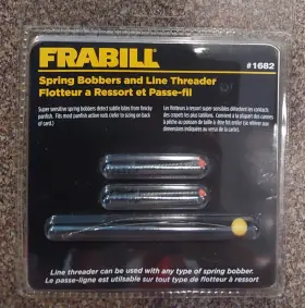 Frabill 1682 Spring Bobbers And Line Threader 3 Pack Fits 4.5-6.5mm Guides