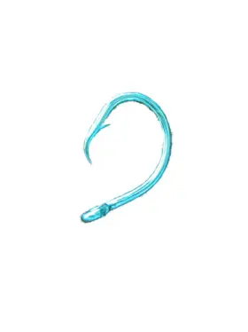 Frenzy Uch-b05 Ultimate Circle Hook Size 5/0 Blue 6 Per Pack