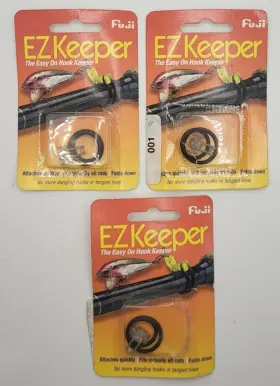 Fuji 701121282084 3 X Ez Hook Keeper Black Clear Ehkmrc Protect Fishing Rods Guides Reels Fuji 701121282084 3 X Ez Hook Keeper Black Clear Ehkmrc Protect Fishing Rods Guides Reels