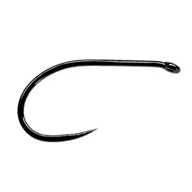 Fulling Mill 054302745362 Grab Gape Barbless Hook Black Nickel 12 Fm502512