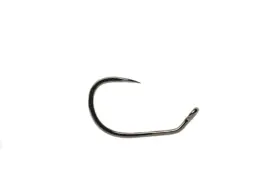 Fullingmill Fm512510 Fulling Mill Jig Force Short Black Nickel Barbless Hook - Size 10