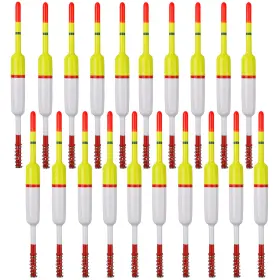 Fusigo Hbbr-floats-586# 20pcs Slip Bobbers Fishing Floats And Wood For Crappie Fishing