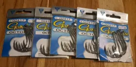 Gamakatsu 089703002320 02417 Size 7/0 Octopus Fishing Hooks Qty 6 X 5 Packs 30 Total Gamakatsu 089703002320 02417 Size 7/0 Octopus Fishing Hooks Qty 6 X 5 Packs 30 Total