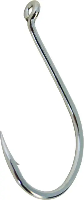 Gamakatsu 089726000457 02018 Octopus Loose Hook 6 Pack Size 8/0 Nickel