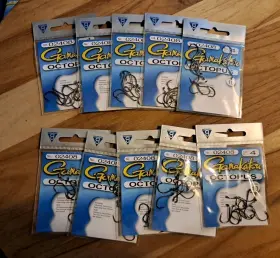 Gamakatsu 089726001638 02408 Size 4 Octopus Fishing Hooks Qty 10 X Packs 100 Total Gamakatsu 089726001638 02408 Size 4 Octopus Fishing Hooks Qty 10 X Packs 100 Total