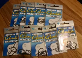 Gamakatsu 089726023968 18412 Size 2/0 Live Bait Fishing Hooks Qty 5 X 10 Packs Gamakatsu 089726023968 18412 Size 2/0 Live Bait Fishing Hooks Qty 5 X 10 Packs