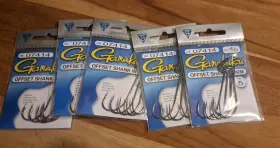 Gamakatsu 089726032670 07414 Size 4/0 Offset Shank Worm Fishing Hooks Qty 5 X Packs Gamakatsu 089726032670 07414 Size 4/0 Offset Shank Worm Fishing Hooks Qty 5 X Packs