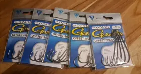 Gamakatsu 089726032687 07415 Size 5/0 Offset Shank Worm Fishing Hooks Qty 5 X Packs Gamakatsu 089726032687 07415 Size 5/0 Offset Shank Worm Fishing Hooks Qty 5 X Packs