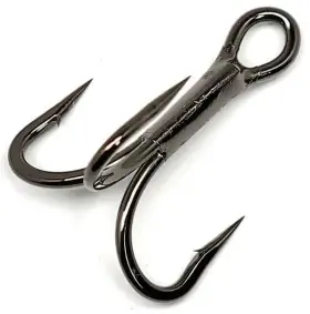 Gamakatsu 089726082835 25 4x Strong Treble Heavy Duty 2/0 Black Replacement Hooks Gamakatsu 089726082835 25 4x Strong Treble Heavy Duty 2/0 Black Replacement Hooks
