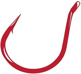 Gamakatsu 089726092063 230314 Finesse Wide Gap Hooks 25 Pack Size 4/0 Red