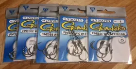 Gamakatsu 089726092124 230910 Size 1 Wg Weedless Fishing Hooks Qty 5 X Packs Gamakatsu 089726092124 230910 Size 1 Wg Weedless Fishing Hooks Qty 5 X Packs