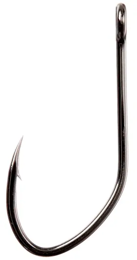Gamakatsu 089726104957 225911 Big River Open Eye Ns Hook 25 Pack Size 1/0 Black