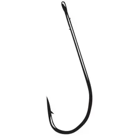 Gamakatsu 1109 Round Bend Worm Fishing Hooks Size 2 Straight Shank Bronze - 01109 Gamakatsu 1109 Round Bend Worm Fishing Hooks Size 2 Straight Shank Bronze - 01109