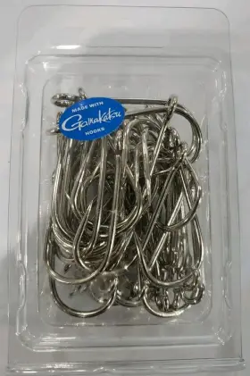 Gamakatsu 13018 Oshaughnessy Hook Saltwater J Hooks Pack Of 50 Silver Gamakatsu 13018 Oshaughnessy Hook Saltwater J Hooks Pack Of 50 Silver