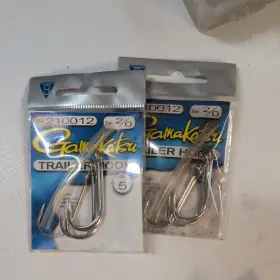 Gamakatsu 210313 2 Packs Trailer Hook Size 2/0