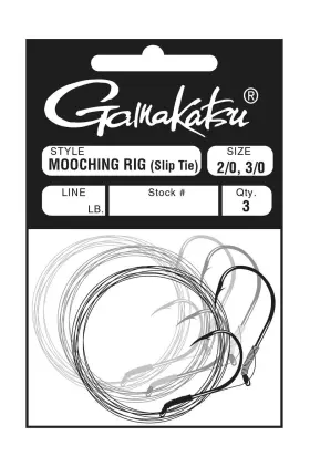 Gamakatsu 215056-30 Slip Tie Mooching Rig 30 Lb 5/0-6/0
