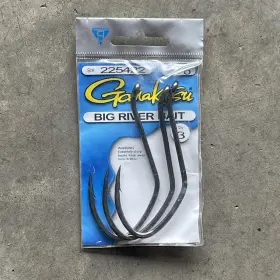 Gamakatsu 225422 Big River Bait Hook Size 12/0 Needle Point Wide Gamakatsu 225422 Big River Bait Hook Size 12/0 Needle Point Wide