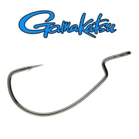 Gamakatsu 283417 3x - 7/0 Ewg Monster Worm Hooks #283417 Nip 4 Per Pack F9