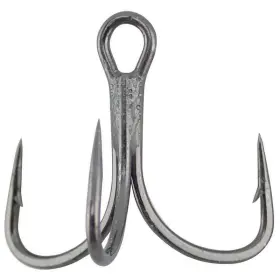 Gamakatsu 298411 Treble Round Bend Magic Eye Short 1/0 Hook Nsb 6 Per Pack - Gamakatsu 298411 Treble Round Bend Magic Eye Short 1/0 Hook Nsb 6 Per Pack -