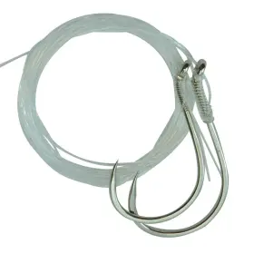Gamakatsu 337034-25 Mooch Slip 3/0-4/0 Rig Barbless Hook 3 Per Pack - Gamakatsu 337034-25 Mooch Slip 3/0-4/0 Rig Barbless Hook 3 Per Pack -