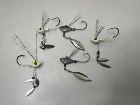 Gamakatsu 394414-38 Underspin Fish Head Spin / Picasso Custom Weedless - Bass Fishing