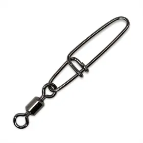 Gamakatsu 407400-6 Cross Lock Snap With Superline Swivel Size 6-80lb