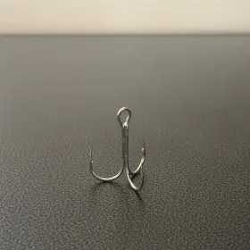 Gamakatsu 47011 #47011 Round Bend Treble Hook Size 1/0 Gamakatsu 47011 #47011 Round Bend Treble Hook Size 1/0