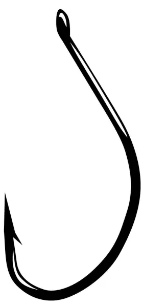 Gamakatsu 50409-25 Split Shot/drop Shot Hook-pack Of 25 Black 2