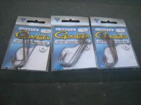 Gamakatsu 5441 4-5 Offsetsshank Worm Hook 4/0 Size Stk # 54414 - 5 Hooks Per Pack Gamakatsu 5441 4-5 Offsetsshank Worm Hook 4/0 Size Stk # 54414 - 5 Hooks Per Pack