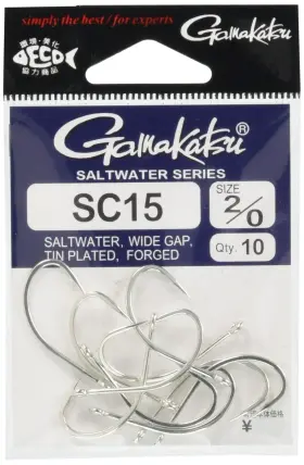 Gamakatsu 549018371338 67703 Fly Hook Sc15 Silver Various