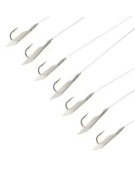Gamakatsu 58109 Smelt/herring Jigging Rig Size #4 Nickel 1 Per Pack - Gamakatsu 58109 Smelt/herring Jigging Rig Size #4 Nickel 1 Per Pack -