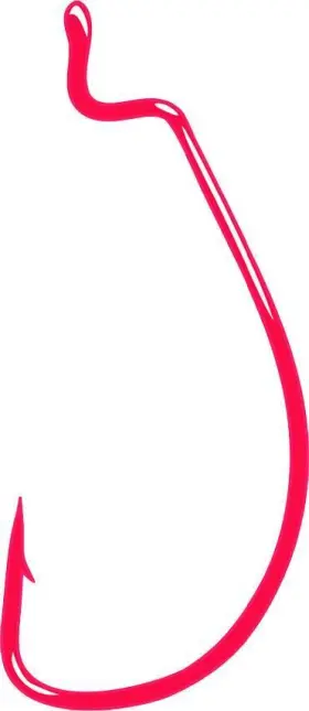 Gamakatsu 74313 Superline Worm Hook Size 3/0 Needle Point Extra Wide